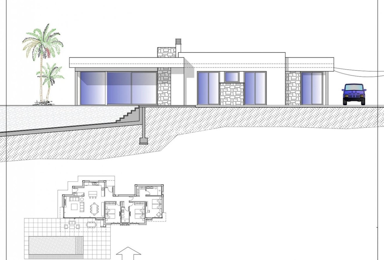 Nouvelle construction - Maison indépendante -
Calpe - Pla Roig