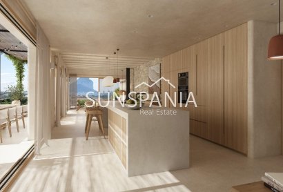 Obra nueva - Chalet -
Calpe - Garduix