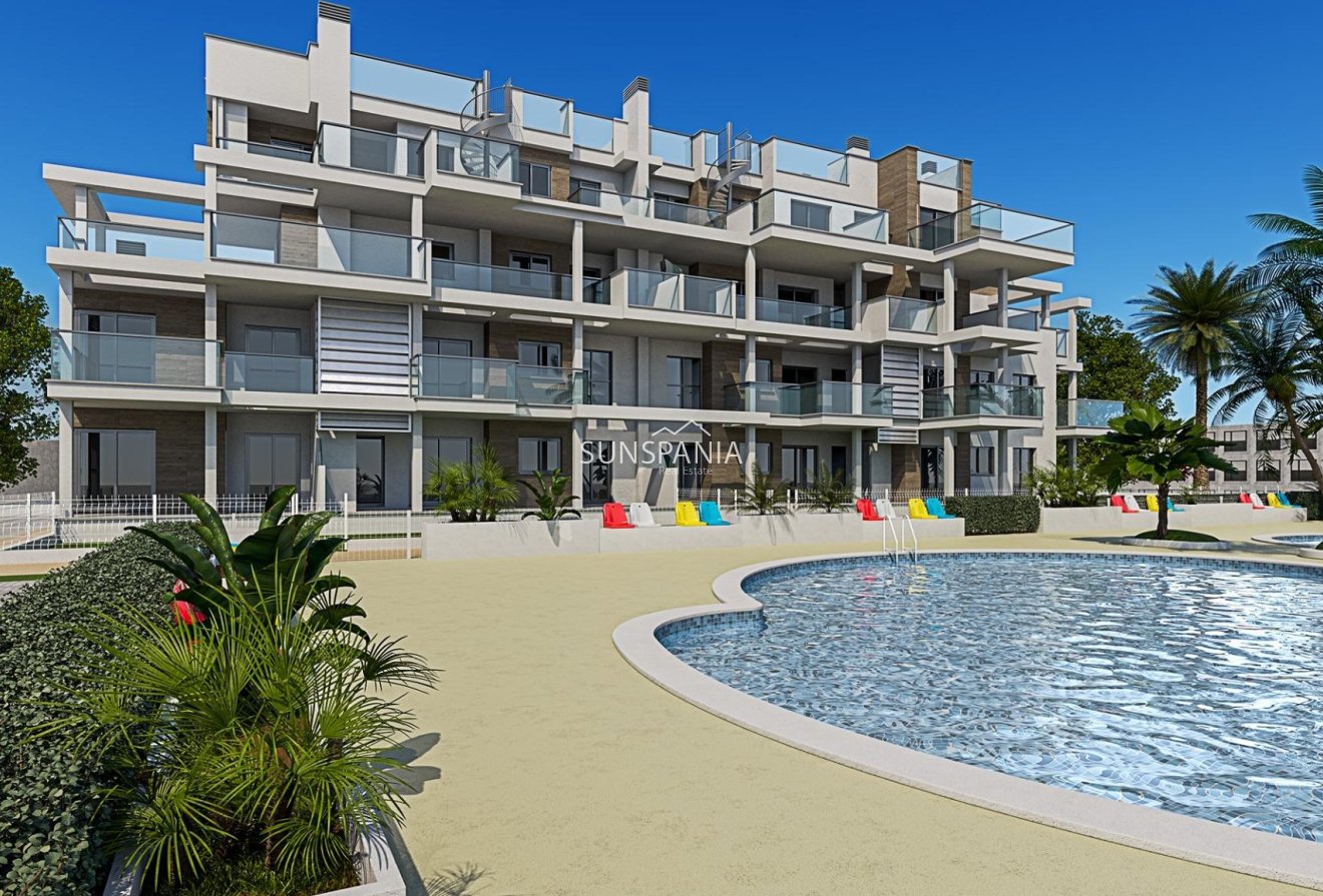 Obra nueva - Apartment -
Denia - Las Marinas