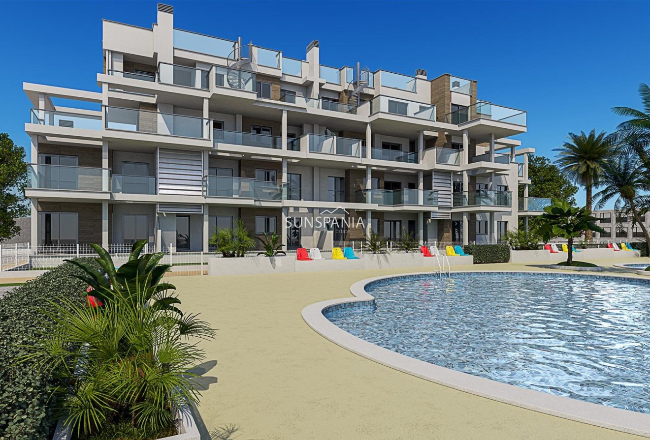 Obra nueva - Apartamento / piso -
Denia - Las Marinas