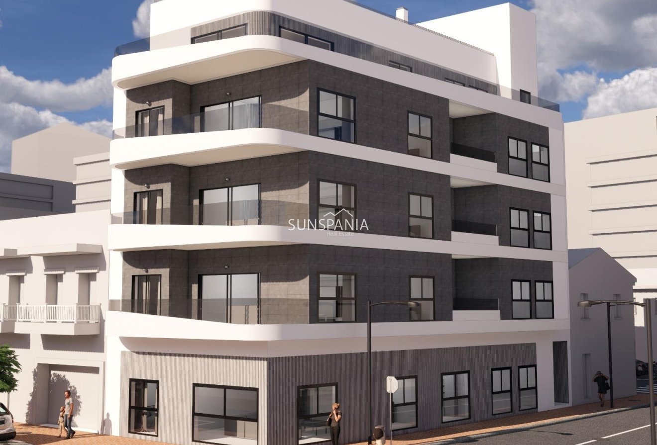 New Build - Apartment / flat -
Torrevieja - La Mata