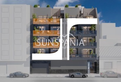 New Build - Apartment / flat -
Torrevieja - Centro