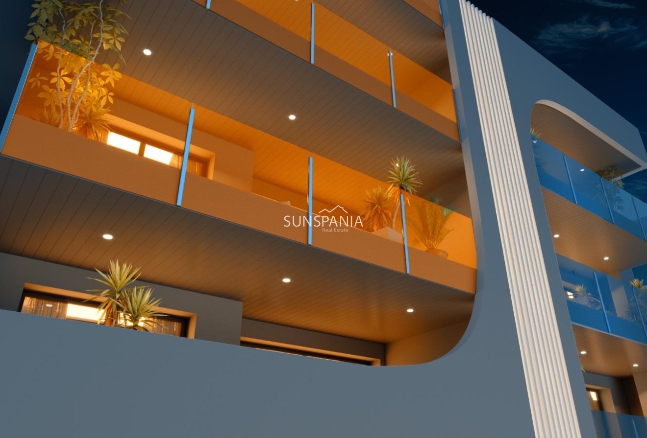 New Build - Apartment -
Torrevieja - Centro