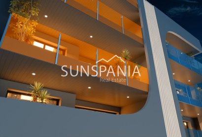 Obra nueva - Apartamento / piso -
Torrevieja - Centro