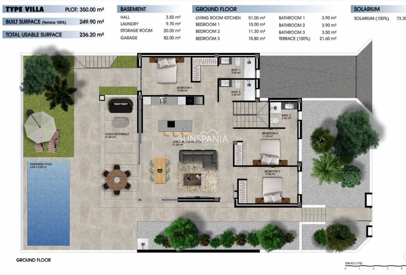 Obra nueva - Chalet -
Los Alcazares - Serena Golf