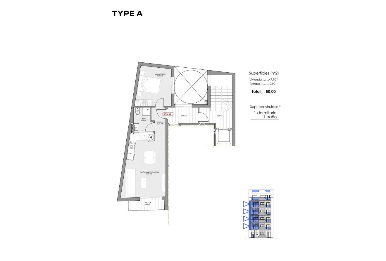 Nouvelle construction - Apartment -
Torrevieja - Playa de los Locos