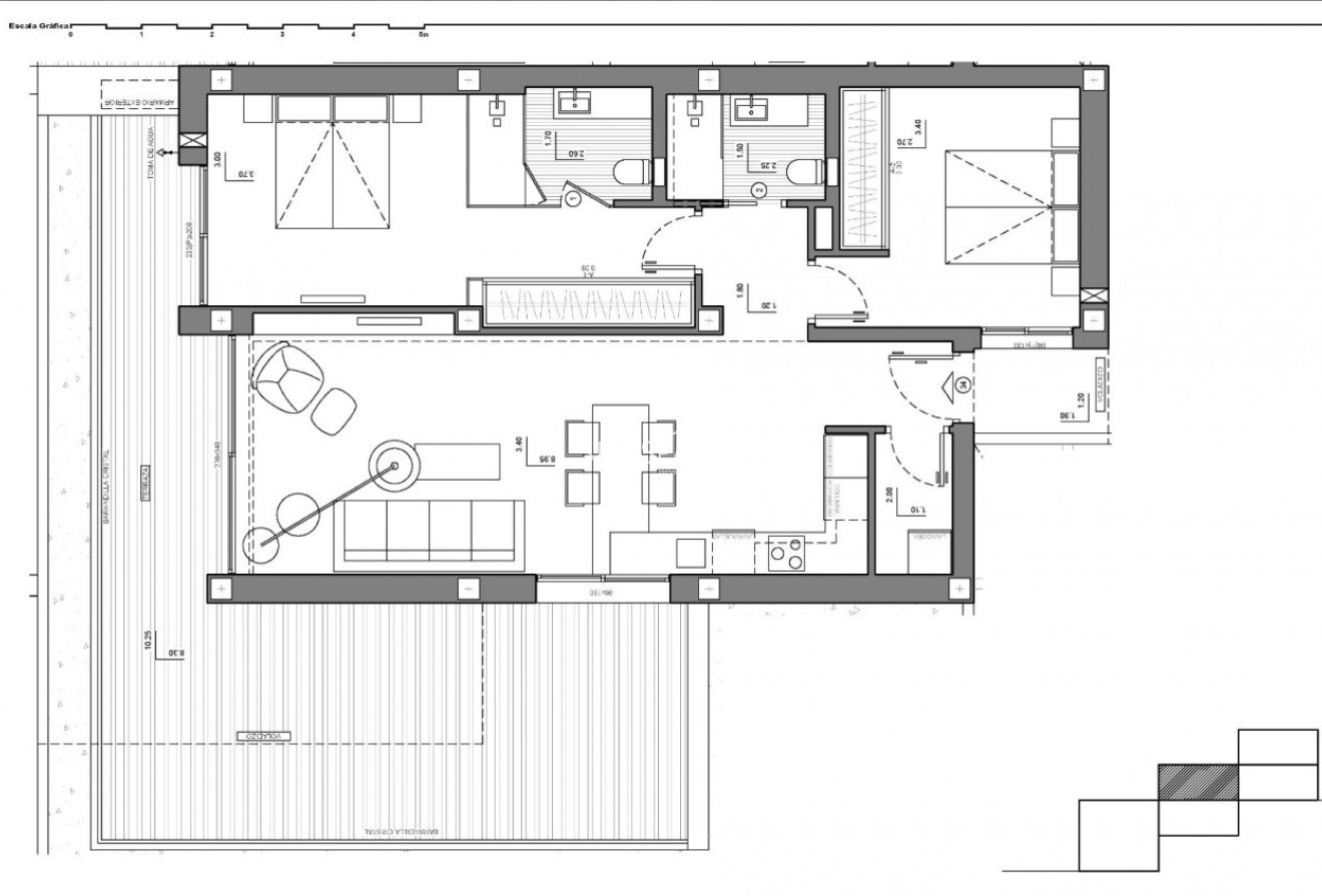 Obra nueva - Apartamento / piso -
Benitachell - Cumbre Del Sol