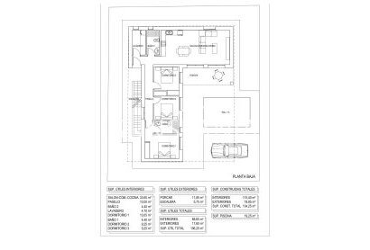 Nouvelle construction - Maison indépendante -
Pinoso - Campo