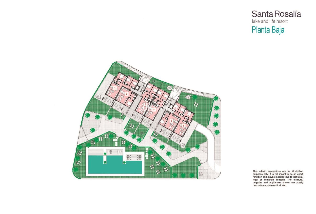 Nouvelle construction - Appartement -
Torre Pacheco - Santa Rosalia Lake And Life Resort