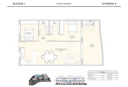 New Build - Apartment / flat -
Finestrat - Golf Piug Campana