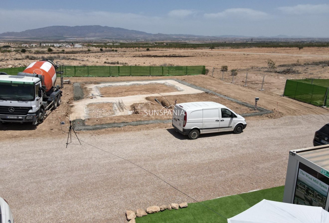 Obra nueva - Chalet -
Fuente Álamo - La Pinilla