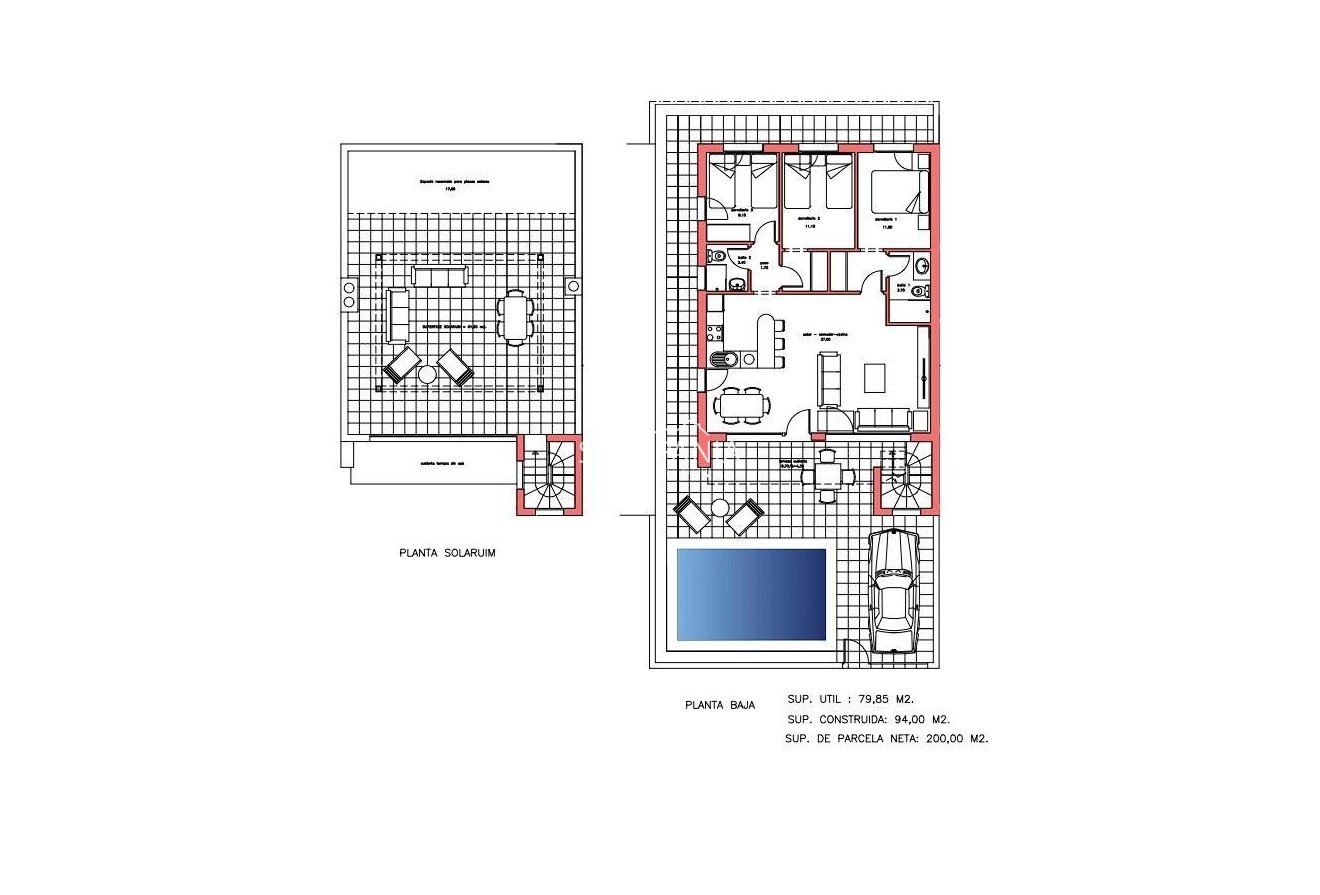 Obra nueva - Chalet -
Fuente Álamo - La Pinilla