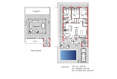 Obra nueva - Chalet -
Fuente Álamo - La Pinilla