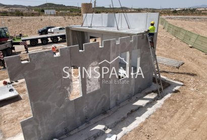 Obra nueva - Casa adosada -
Fuente Álamo - La Pinilla