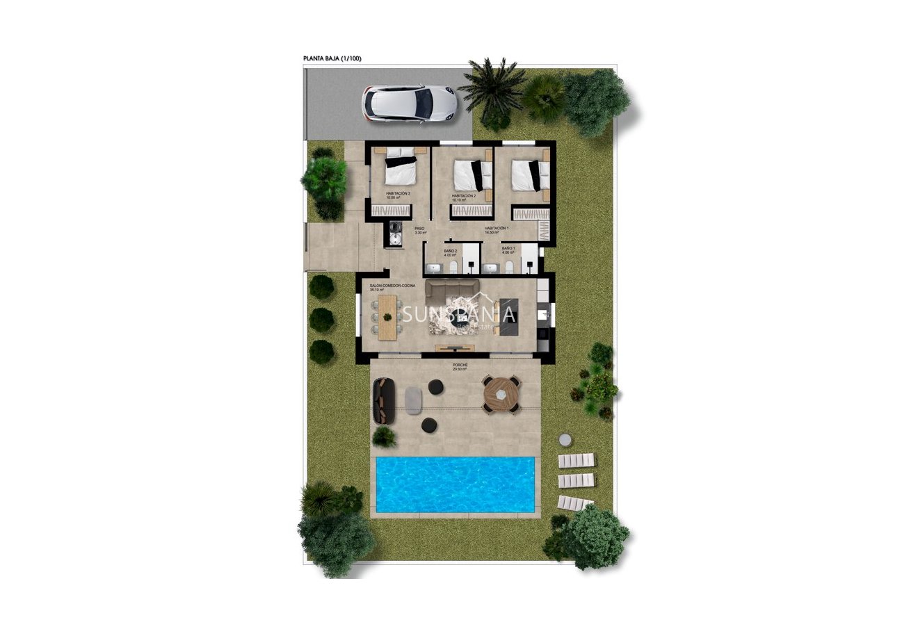 New Build - Villa -
Monforte del Cid - Alenda Golf