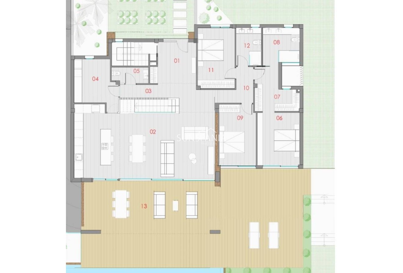 Nouvelle construction - Maison indépendante -
Monforte del Cid