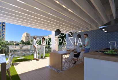 New Build - Apartment / flat -
Calpe - Manzanera