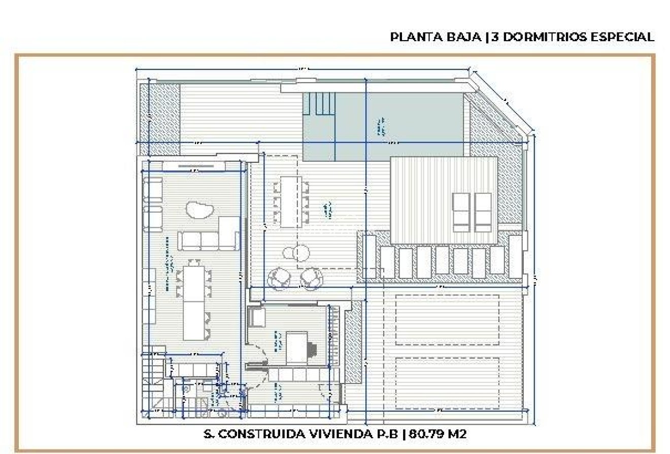 Nouvelle construction - Maison indépendante -
Torre Pacheco - Roldán