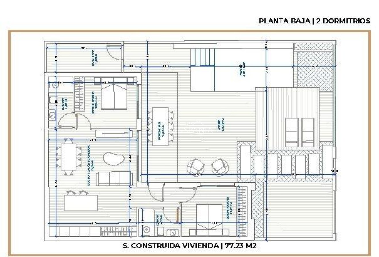 Nouvelle construction - Maison indépendante -
Torre Pacheco - Roldán