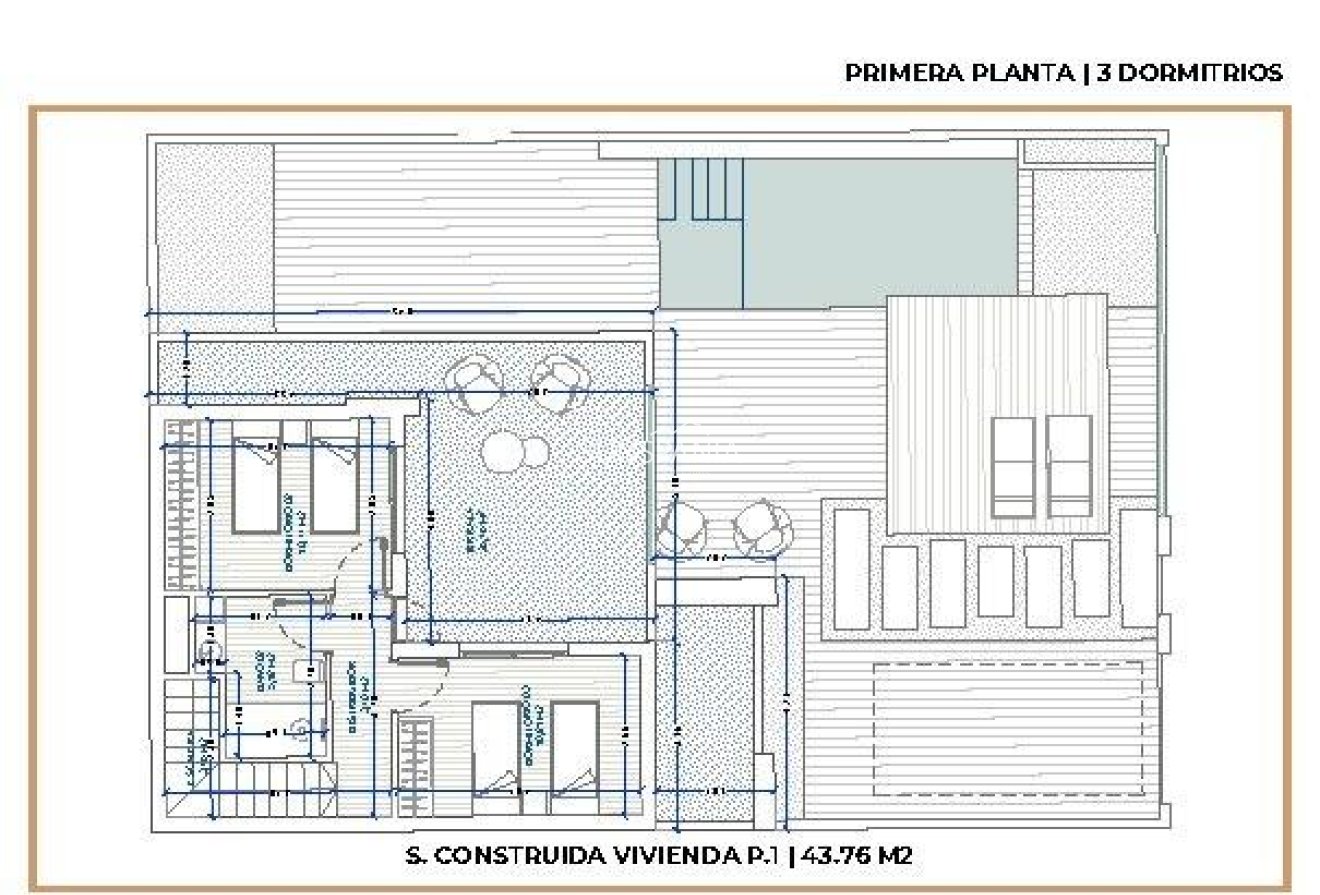 Nouvelle construction - Maison indépendante -
Torre Pacheco - Roldán