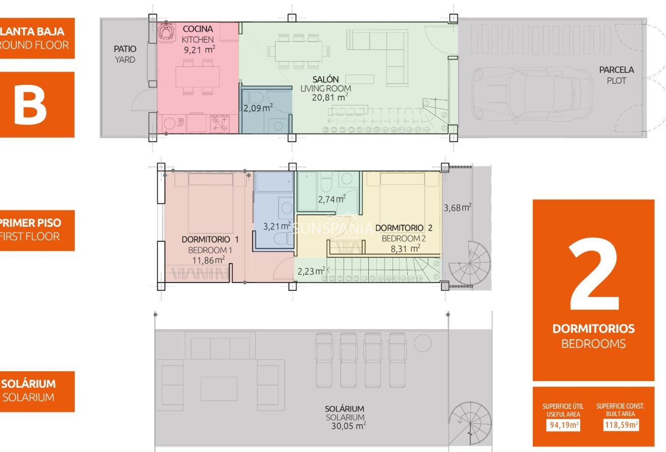 New Build - Townhouse -
Gran Alacant - Centro Comercial Ga