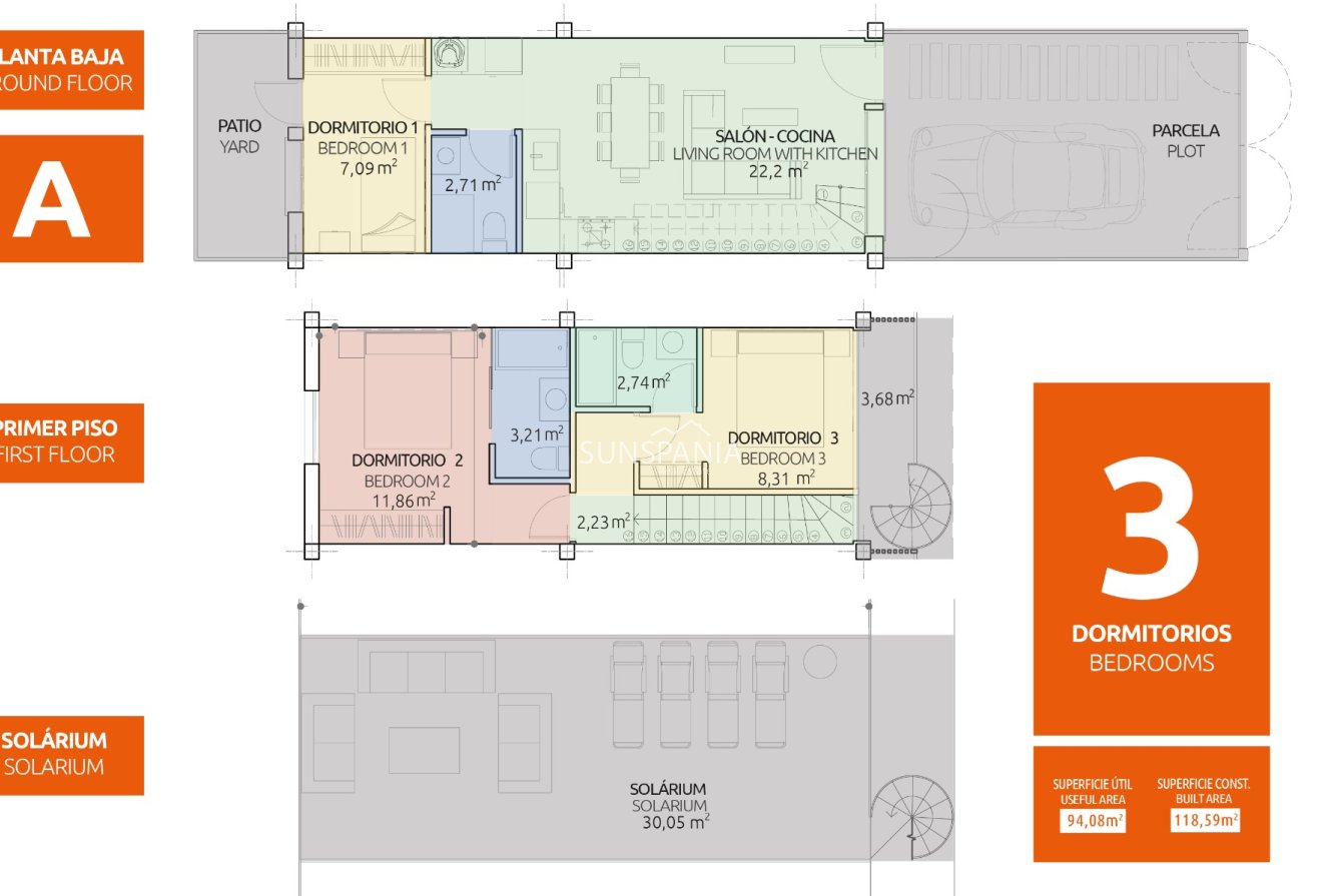 New Build - Townhouse -
Gran Alacant - Centro Comercial Ga