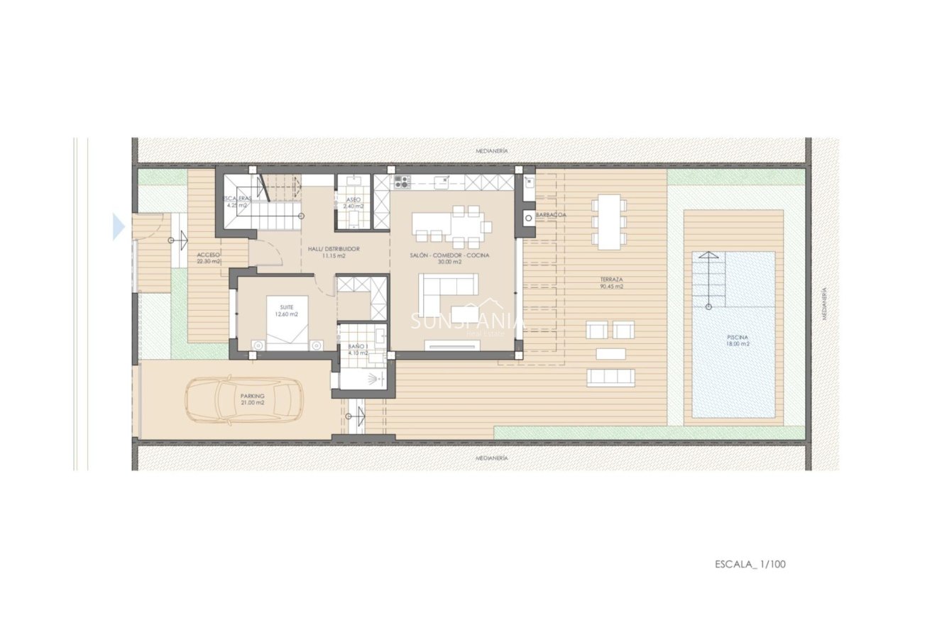 Obra nueva - Chalet -
San Juan de los Terreros - Las Mimosas