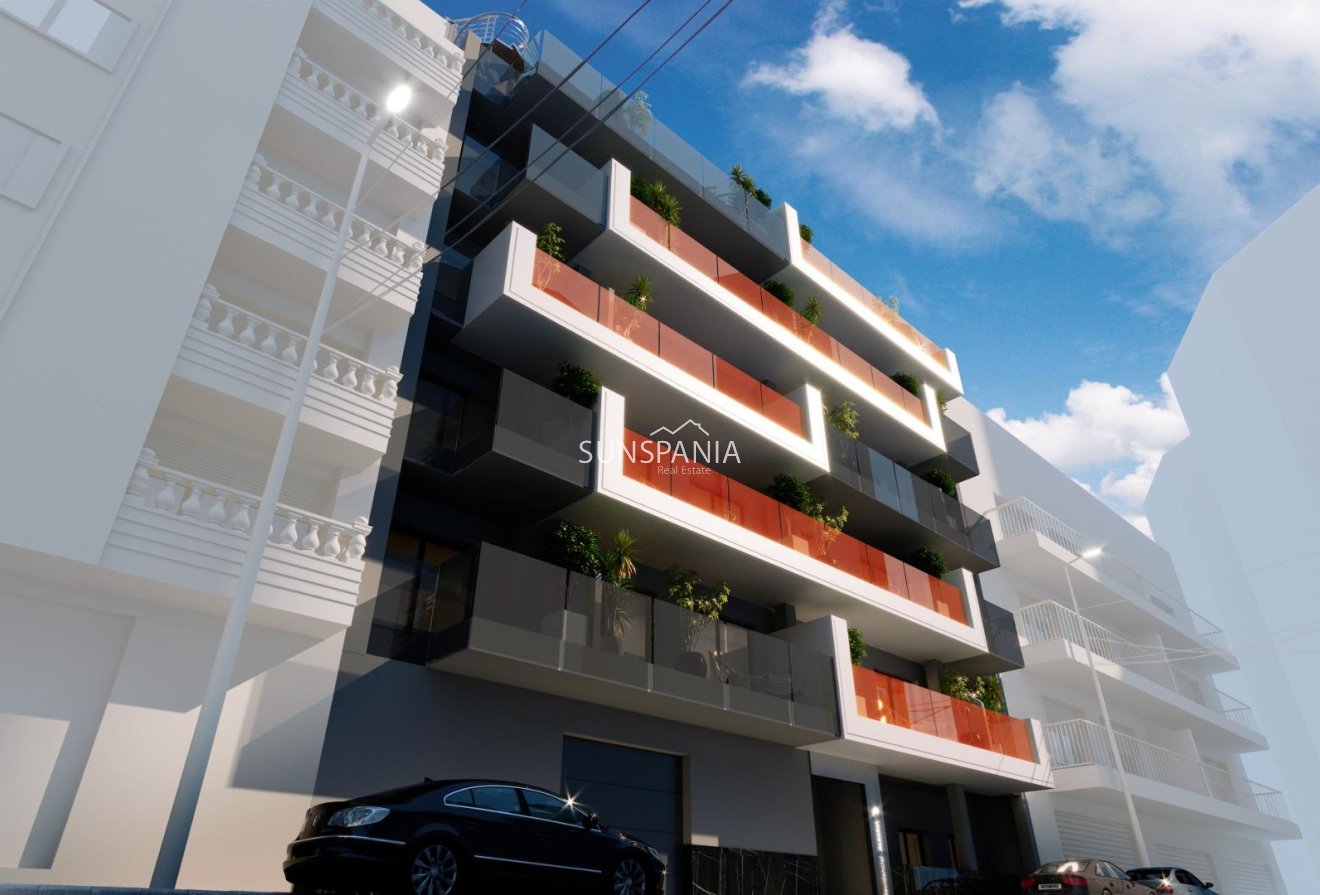 New Build - Apartment / flat -
Torrevieja - Centro