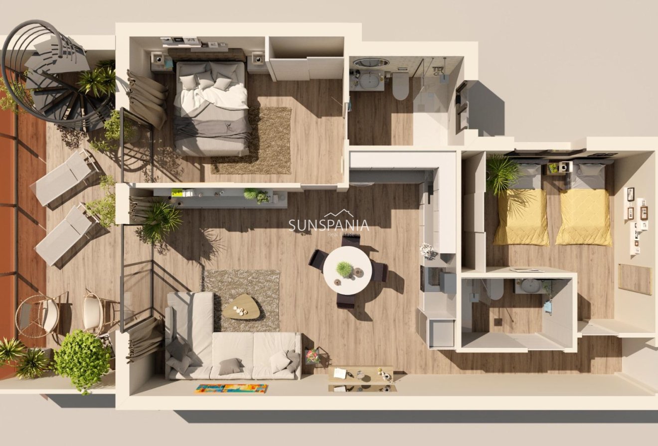 New Build - Apartment / flat -
Torrevieja - Centro