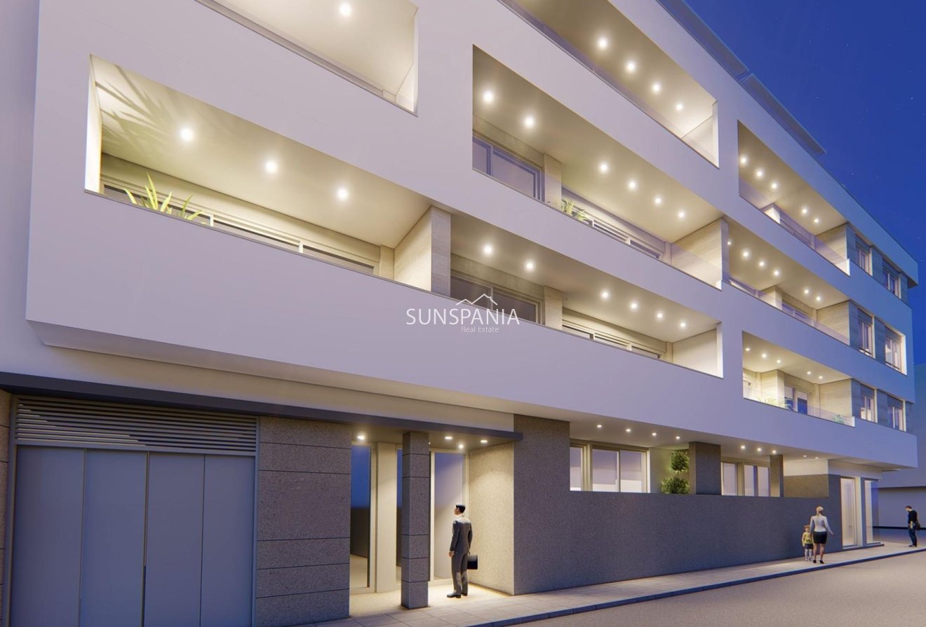 Nouvelle construction - Appartement -
Torrevieja - Playa del Cura