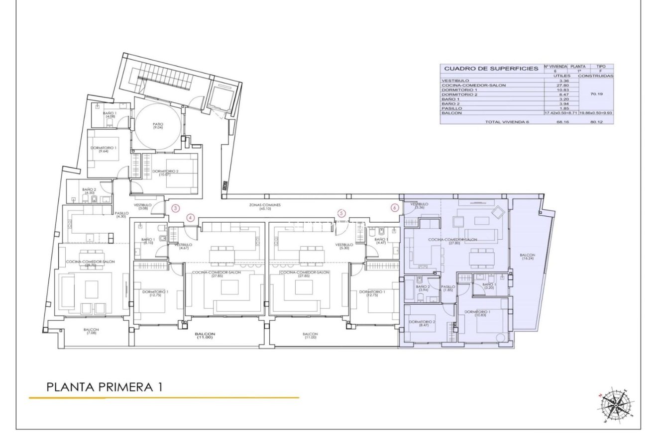 Obra nueva - Apartamento / piso -
Torrevieja - Playa del Cura