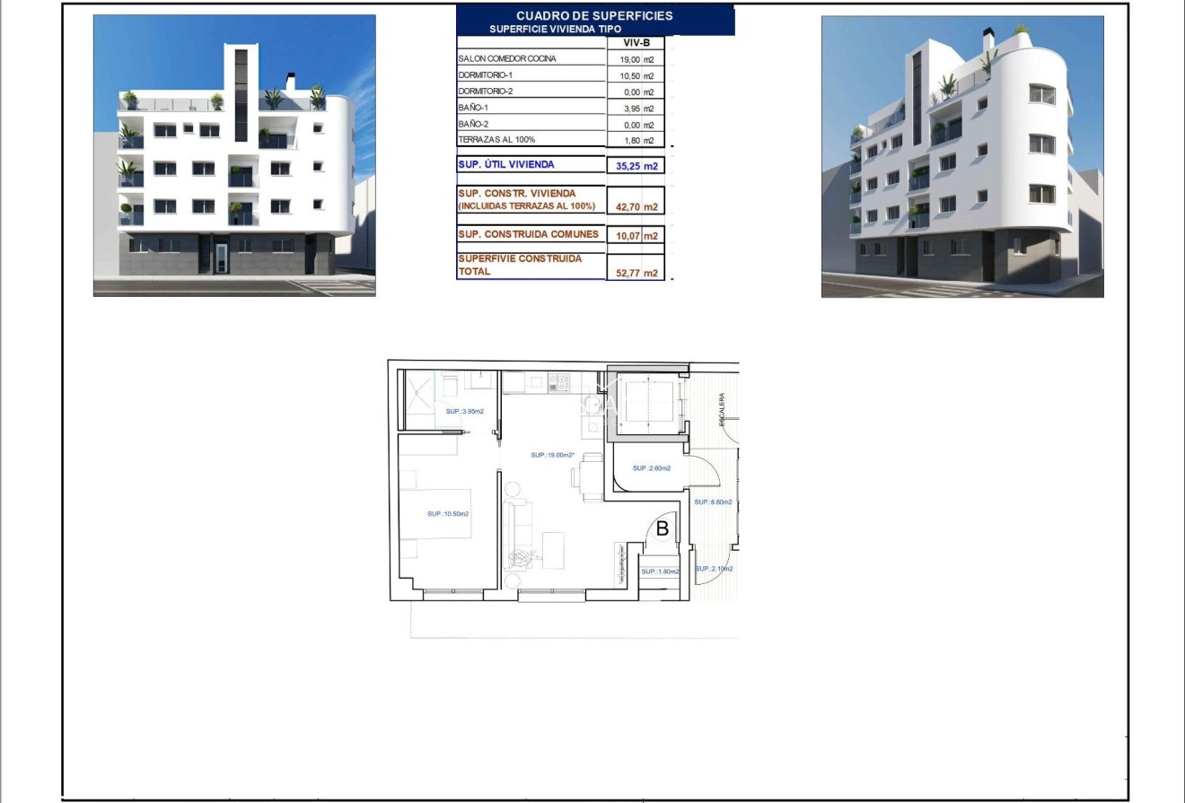 Nouvelle construction - Appartement -
Torrevieja - Centro