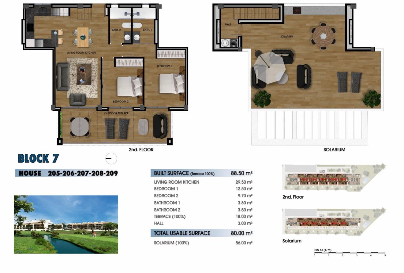 New Build - Apartment / flat -
Los Alcazares - Serena Golf