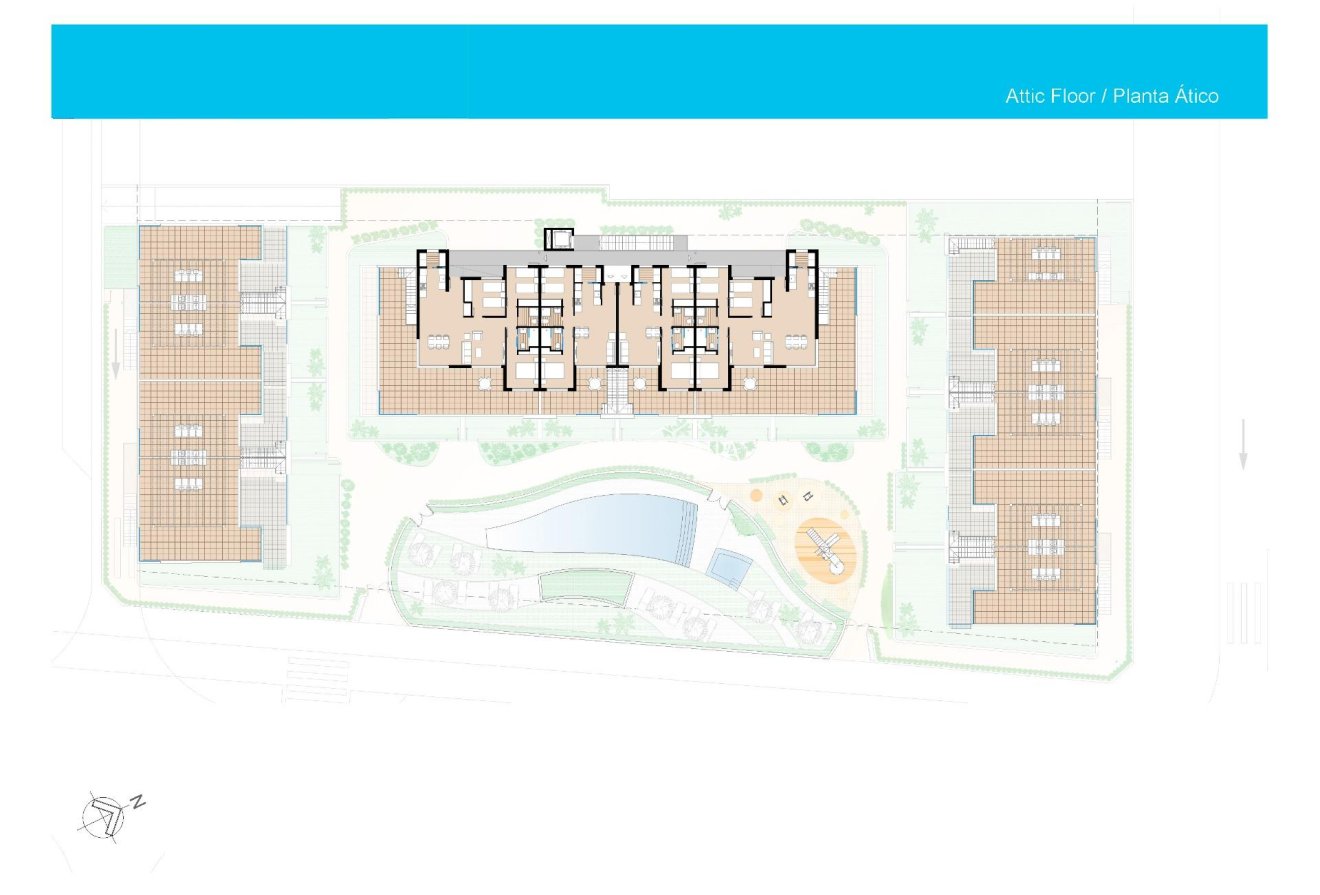 Obra nueva - Apartamento / piso -
Pilar de la Horadada - Polideportivo