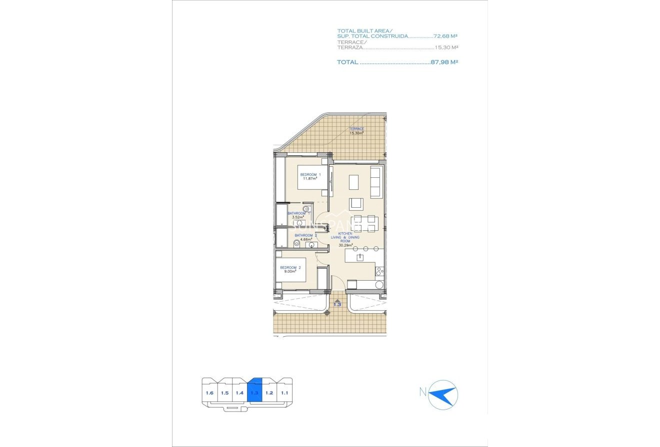 Obra nueva - Apartment -
Los Alcazares - Serena Golf