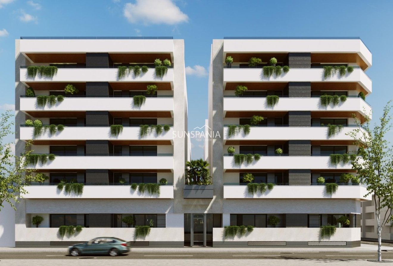 New Build - Apartment / flat -
Almoradí - Center