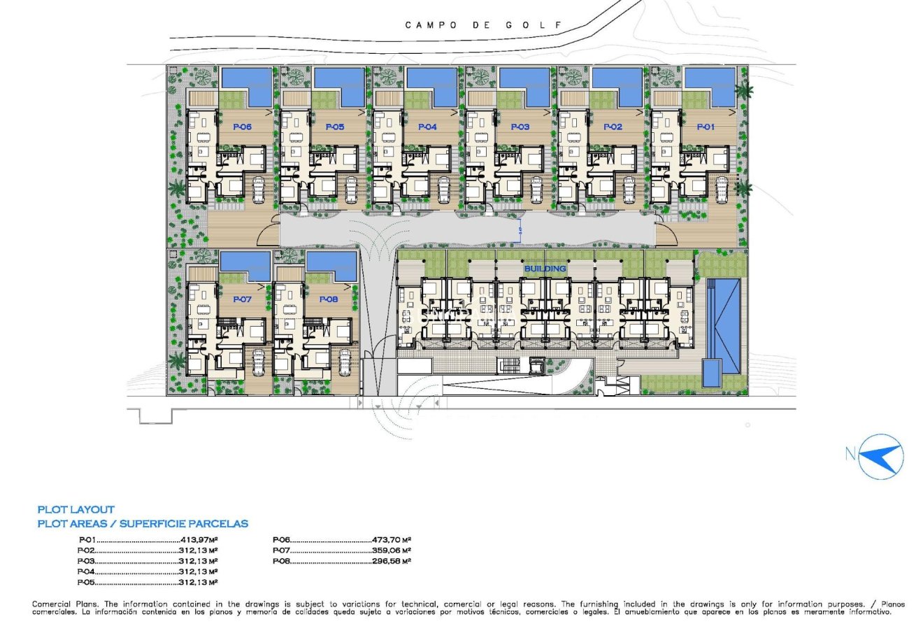 Obra nueva - Chalet -
Los Alcazares - Lomas Del Rame