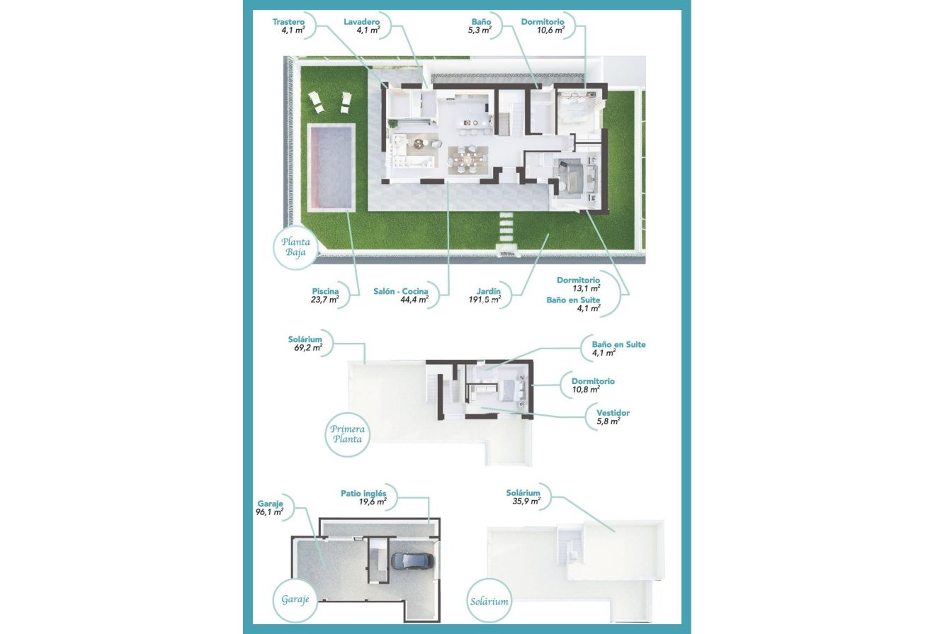 Nouvelle construction - Maison indépendante -
Los Alcazares - Serena Golf