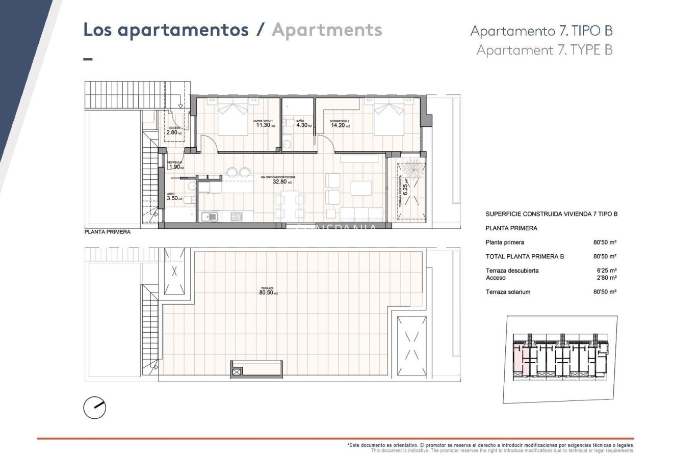 New Build - Apartment / flat -
Pilar de la Horadada - Zona Pueblo