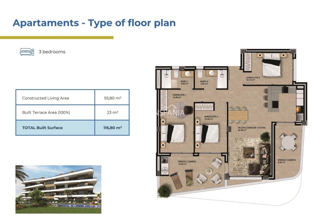 Nouvelle construction - Appartement -
Orihuela Costa - Punta Prima