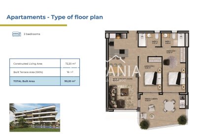 Nouvelle construction - Appartement -
Orihuela Costa - Punta Prima