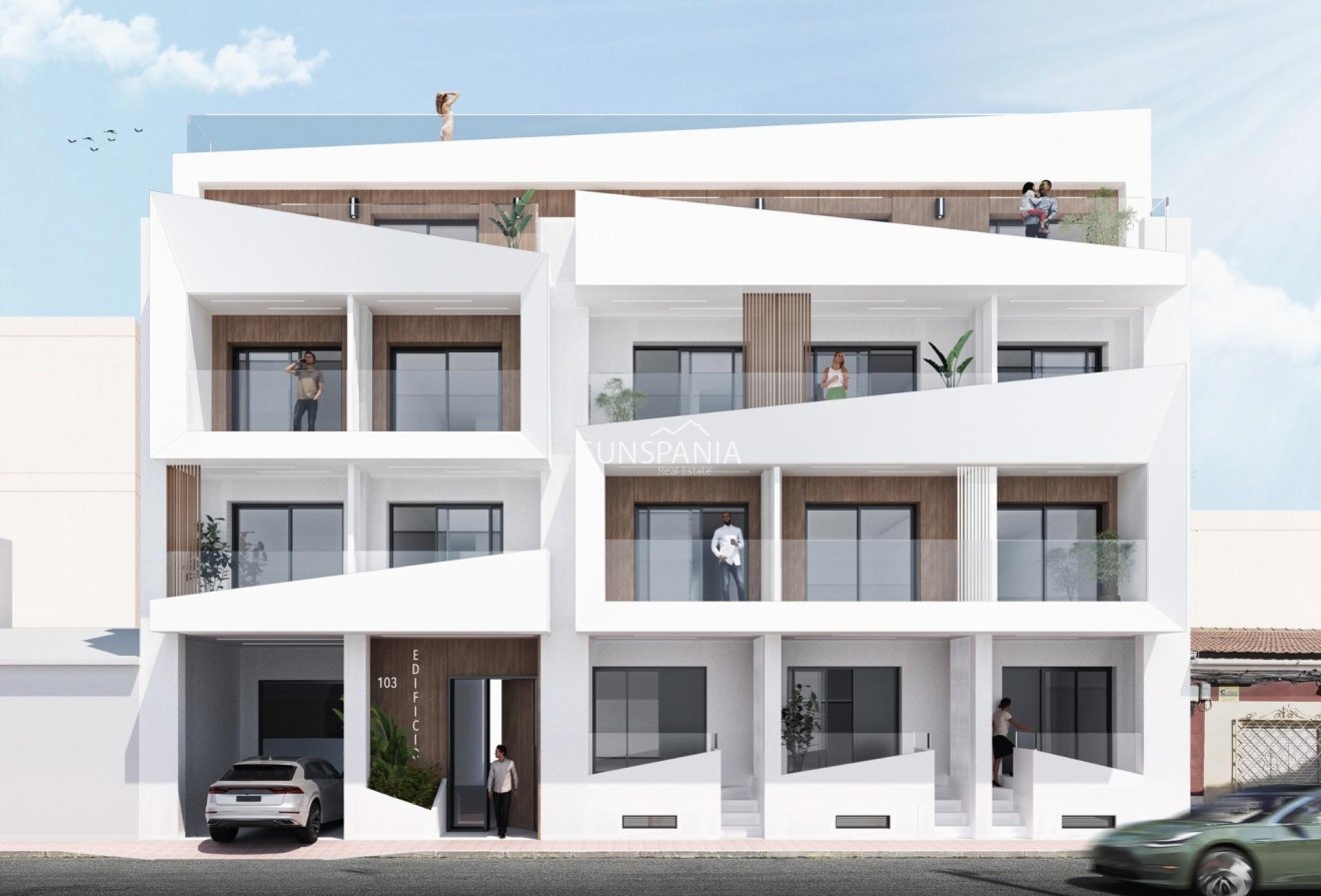 New Build - Apartment / flat -
Torrevieja - Playa del Cura