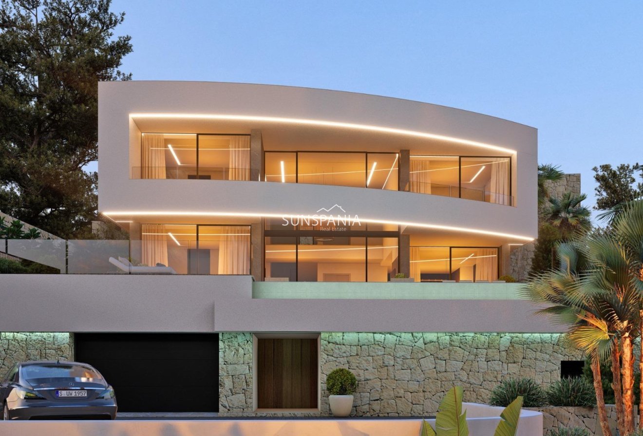 Obra nueva - Chalet -
Calpe - Empedrola