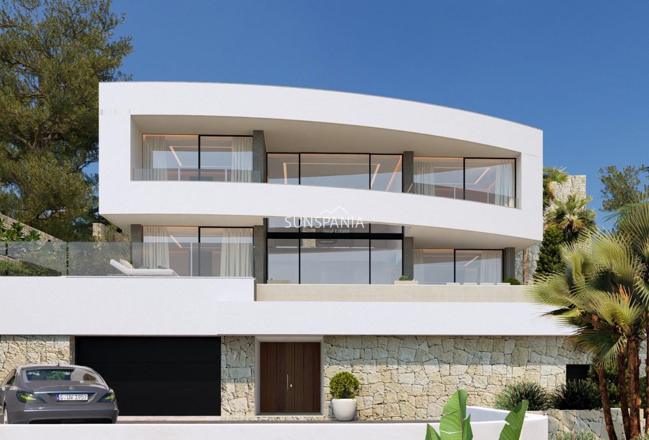 Obra nueva - Chalet -
Calpe - Empedrola