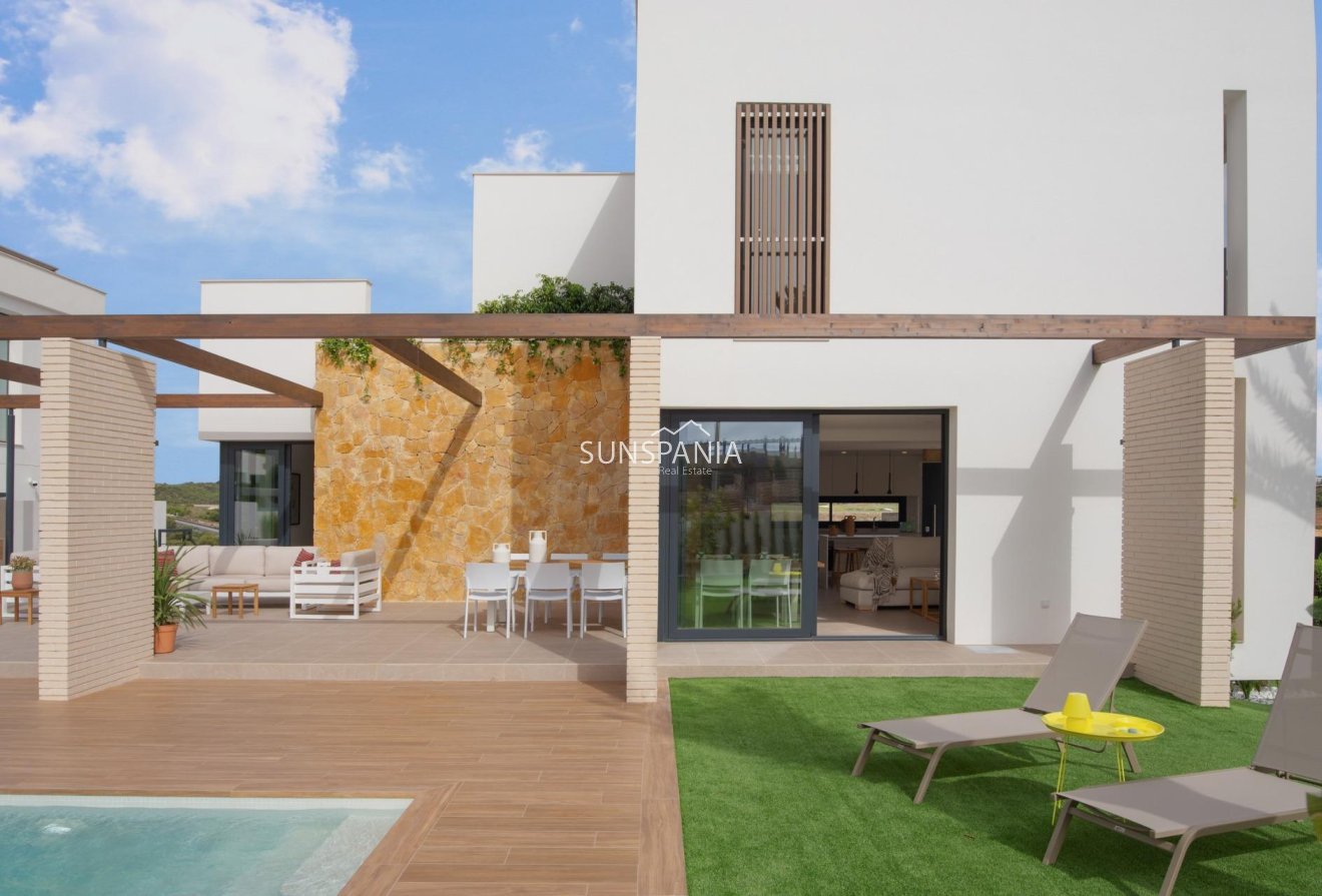 Obra nueva - Chalet -
Orihuela Costa - Campoamor