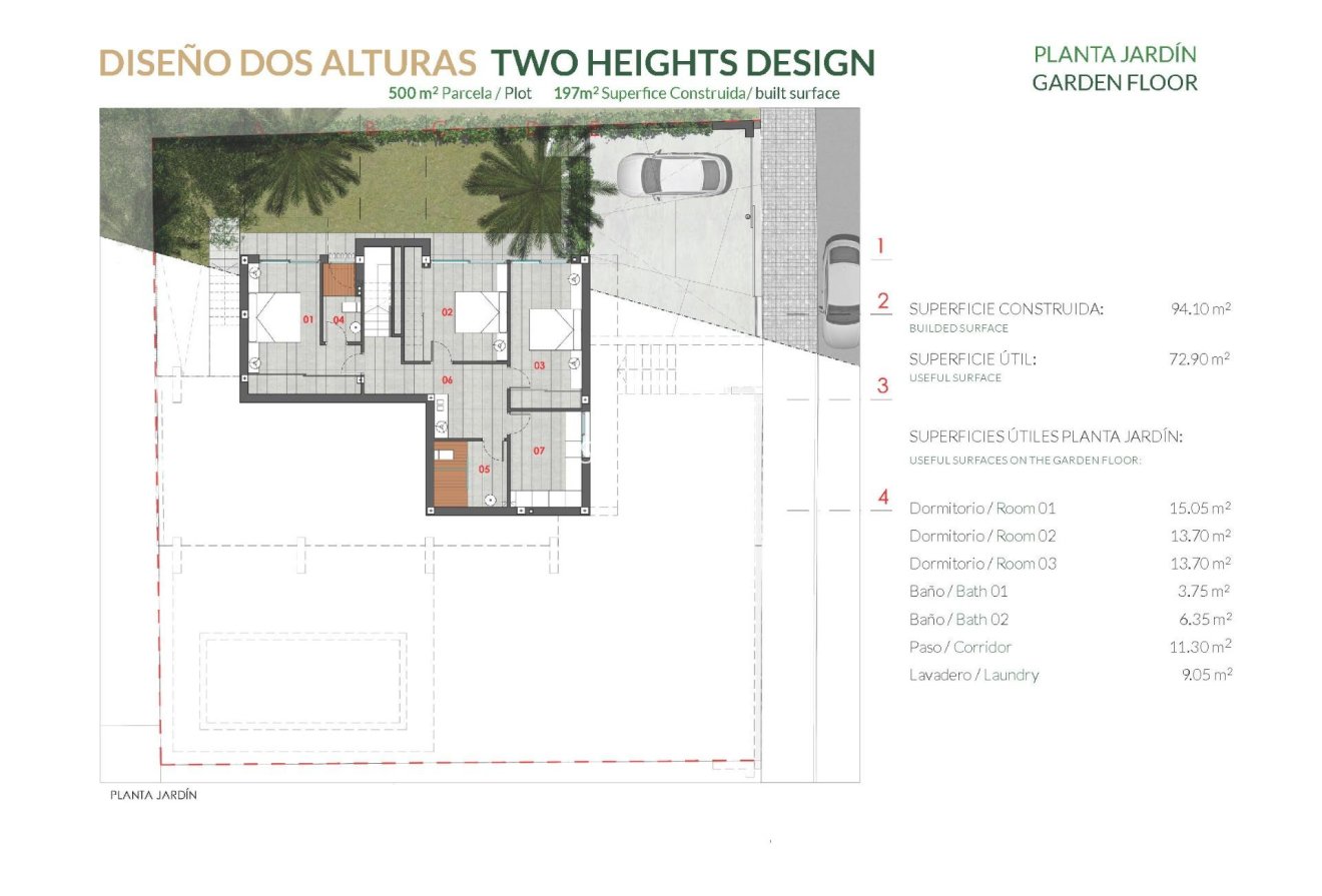 Obra nueva - Chalet -
Orihuela Costa - Campoamor