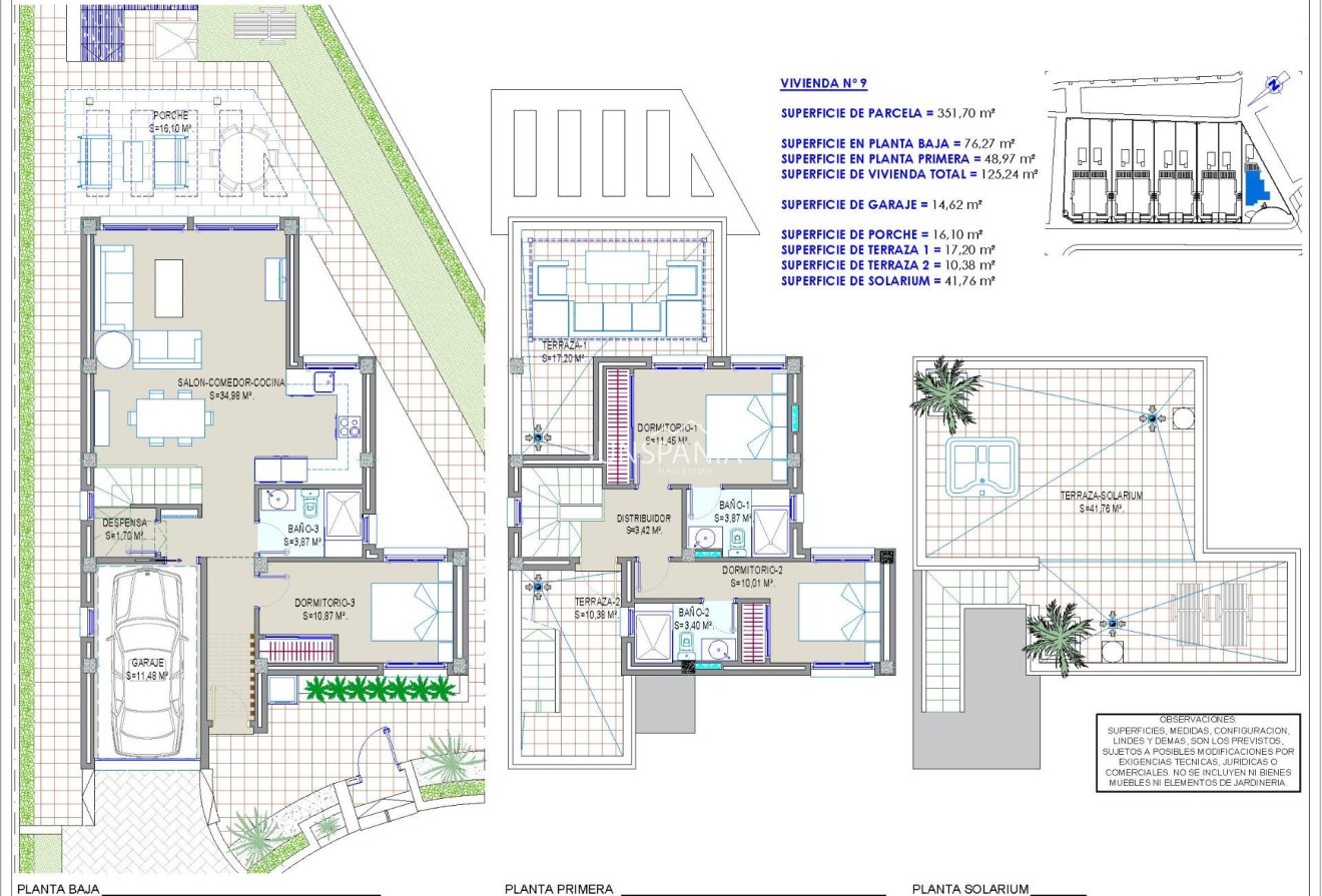 Obra nueva - Chalet -
Los Alcazares - Punta Calera