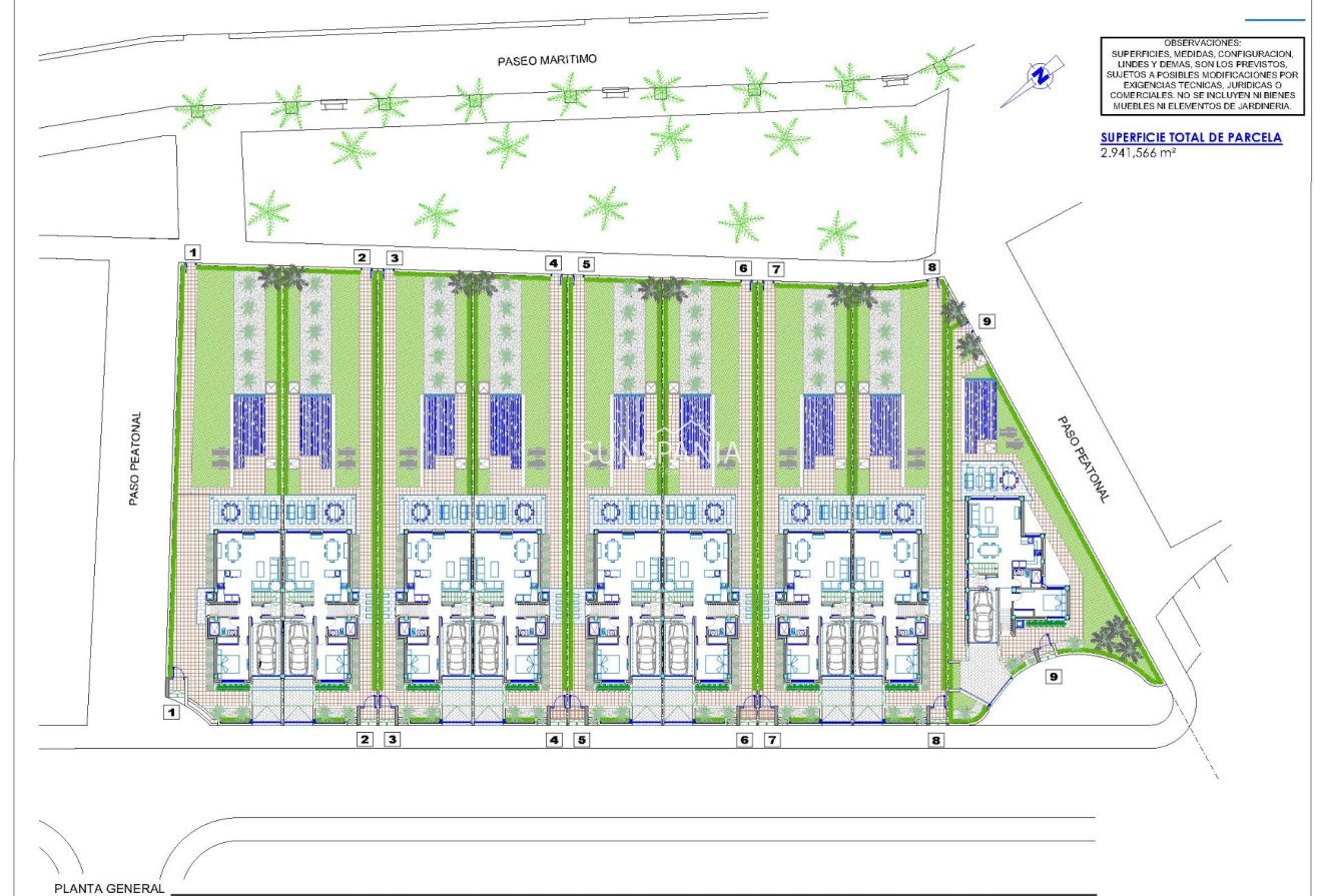 Obra nueva - Chalet -
Los Alcazares - Punta Calera