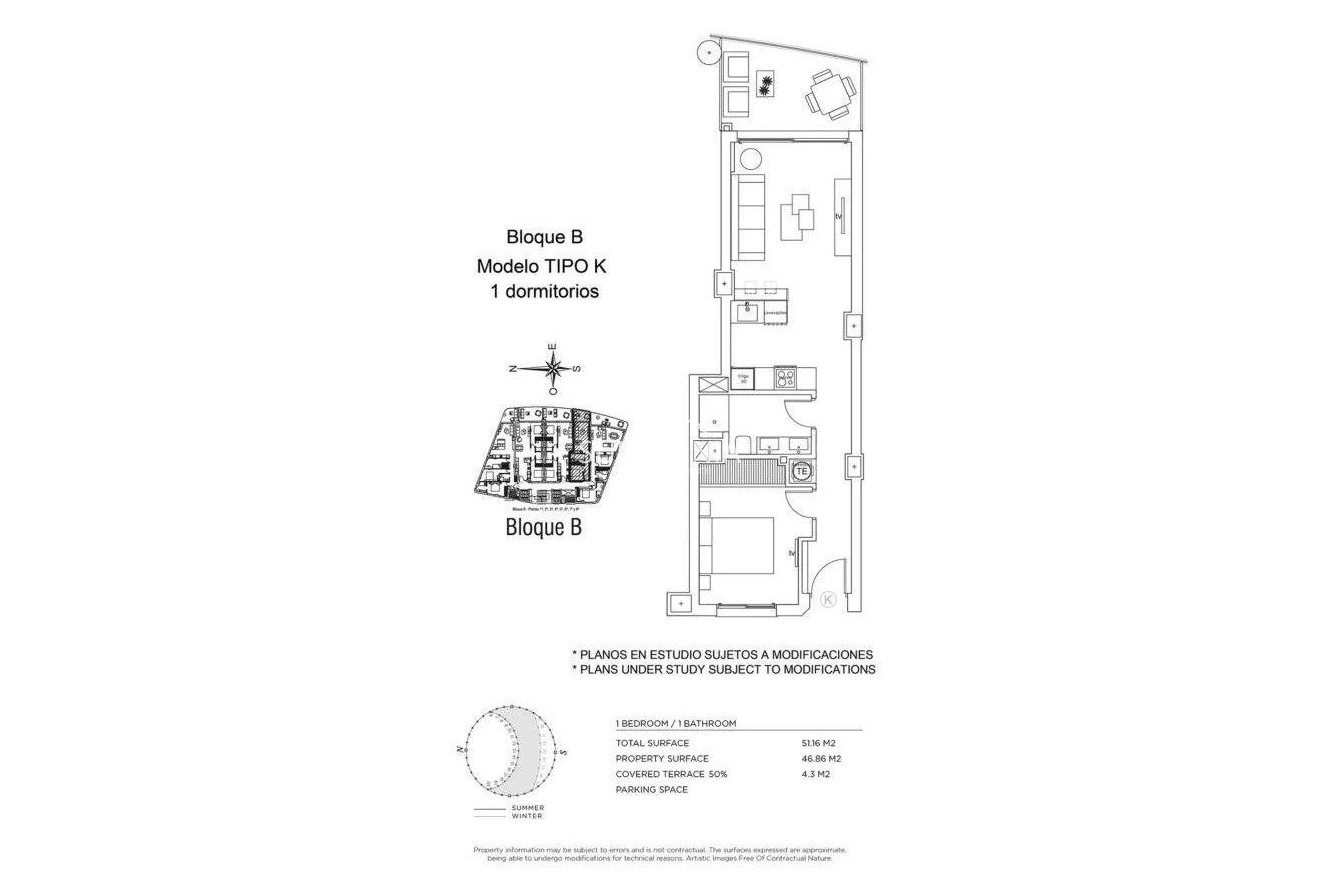 Obra nueva - Apartamento / piso -
La Manga del Mar Menor - 1ª Linea Del Mar Mediterraneo