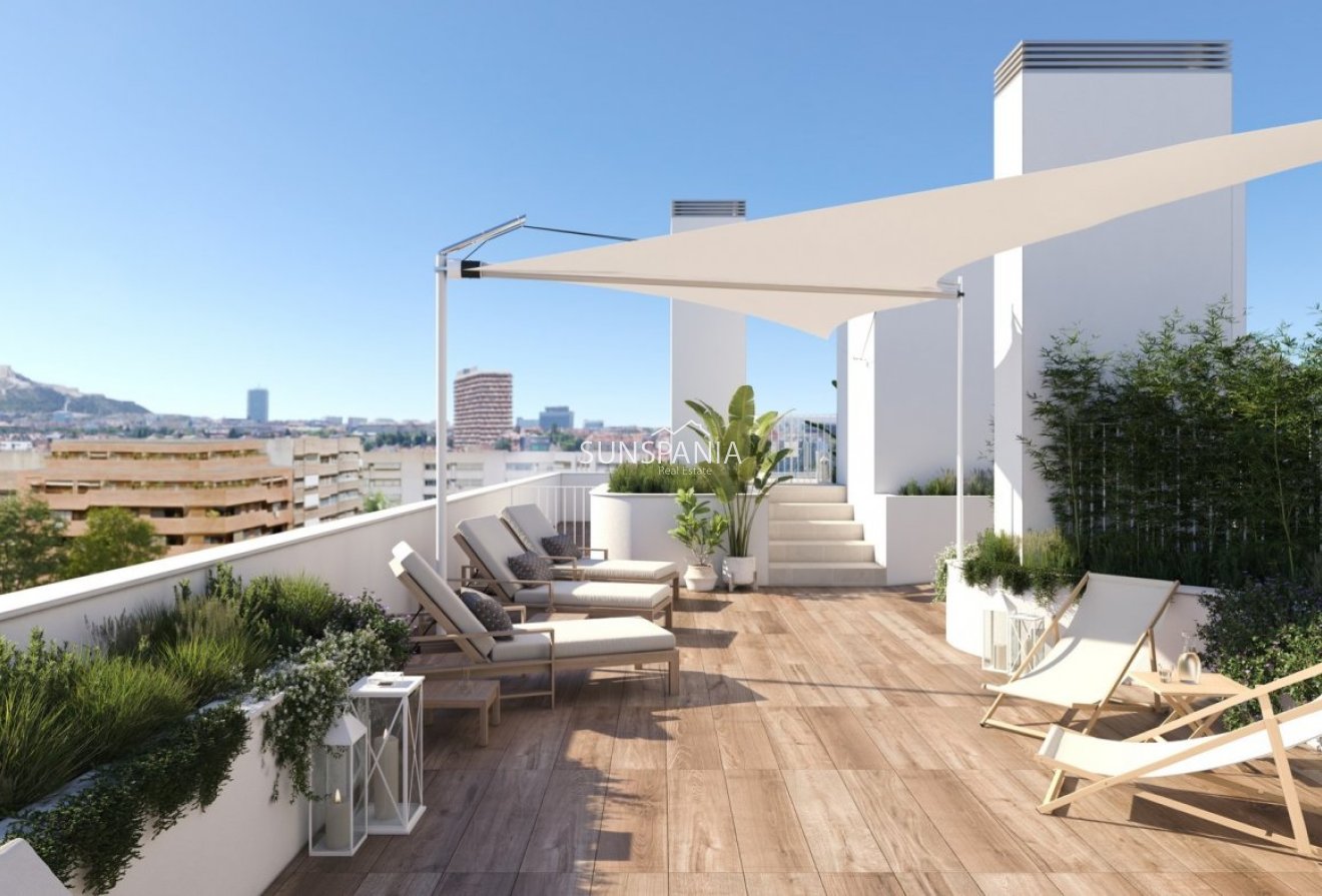 New Build - Apartment / flat -
Alicante - Centro